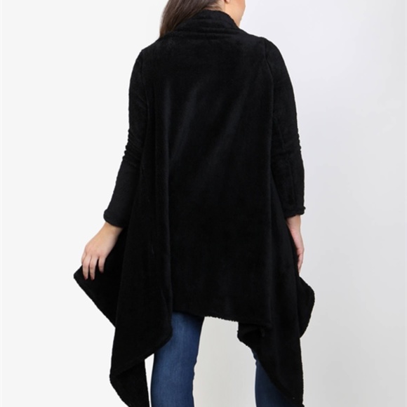 Black Cardigan Sweater - Picture 2 of 5